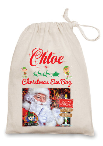 Personalised Christmas Eve Goodie Bags