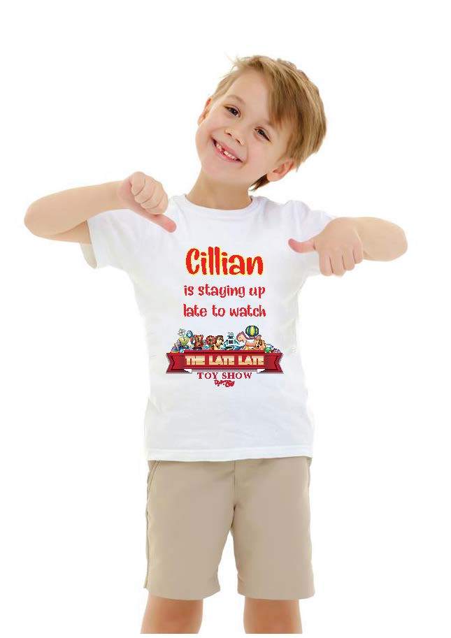 Personalised Late Late Toy T-shirts