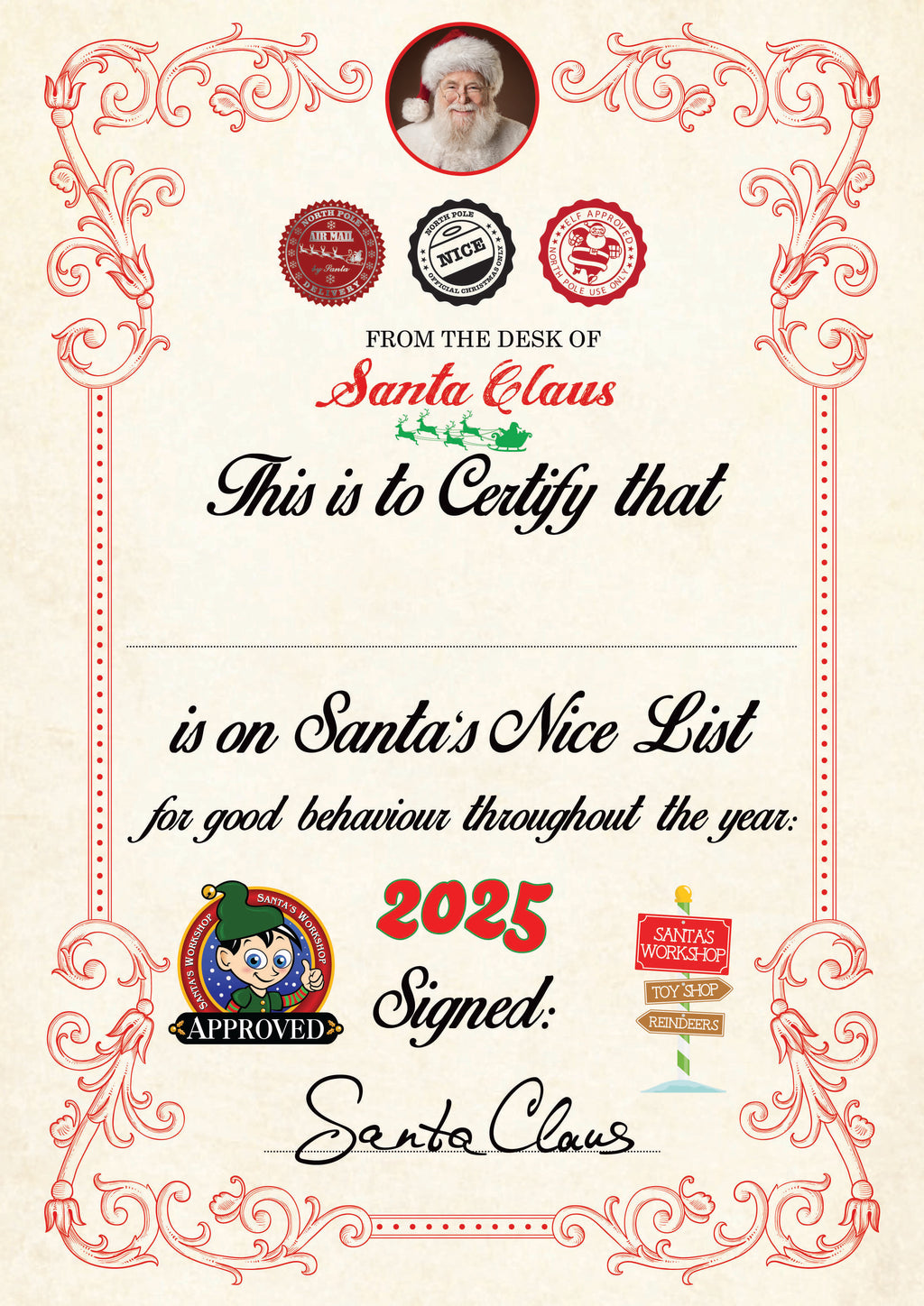 Personalised Santa Letter Packs