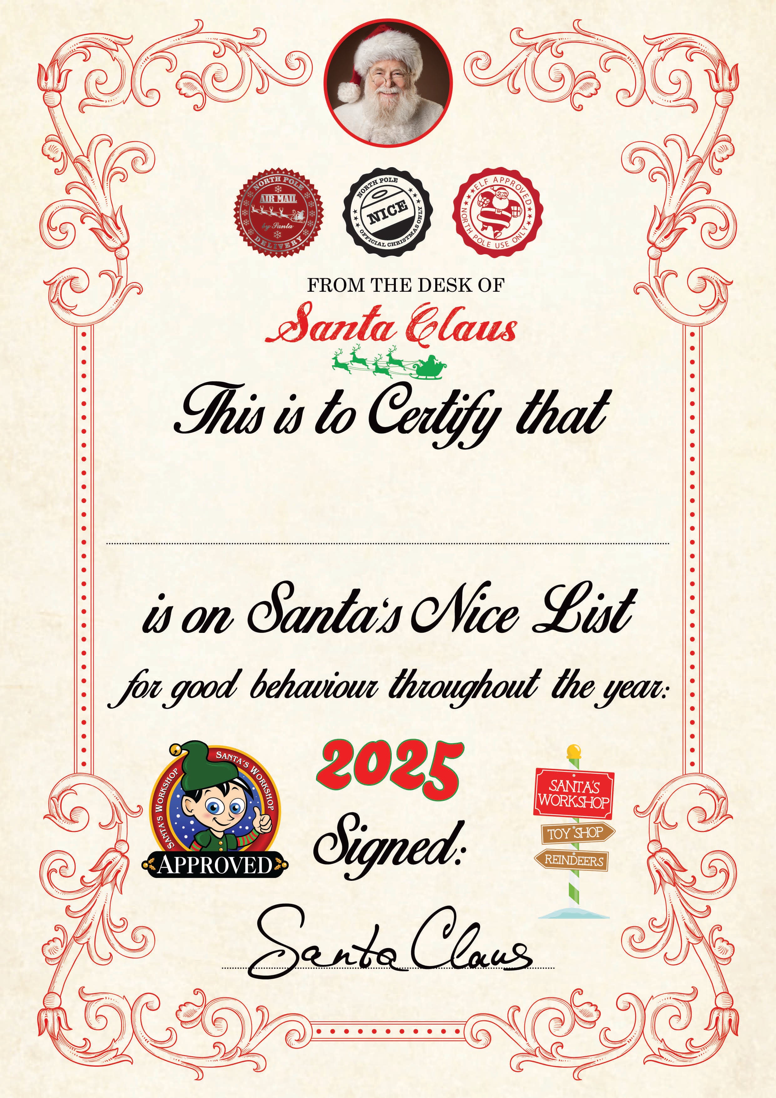 Personalised Santa Letter Packs