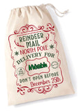 Personalised Christmas Eve Goodie Bags