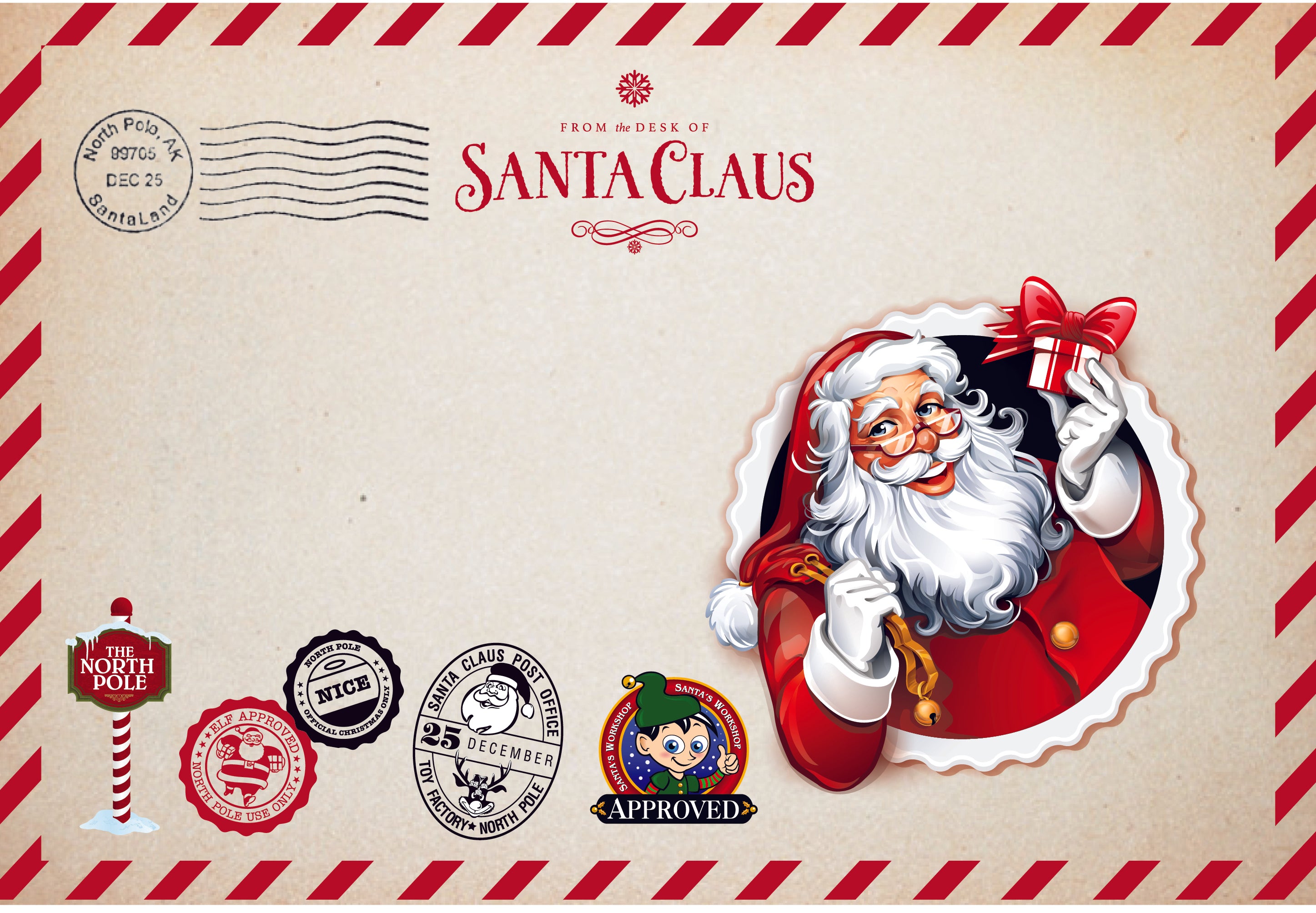 Personalised Santa Letter Packs