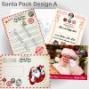 Personalised Santa Letter Packs