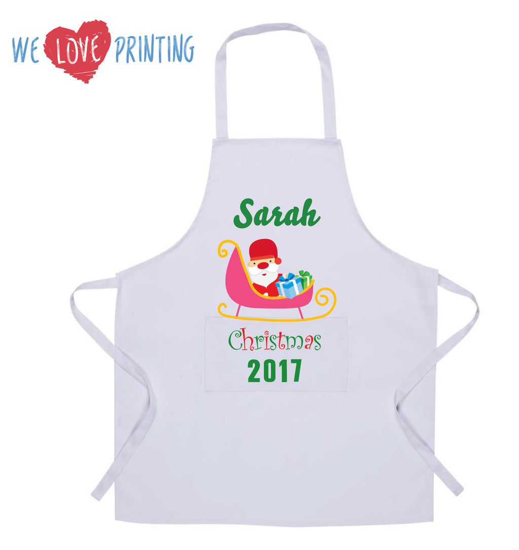 Personalised Christmas Aprons (Child)