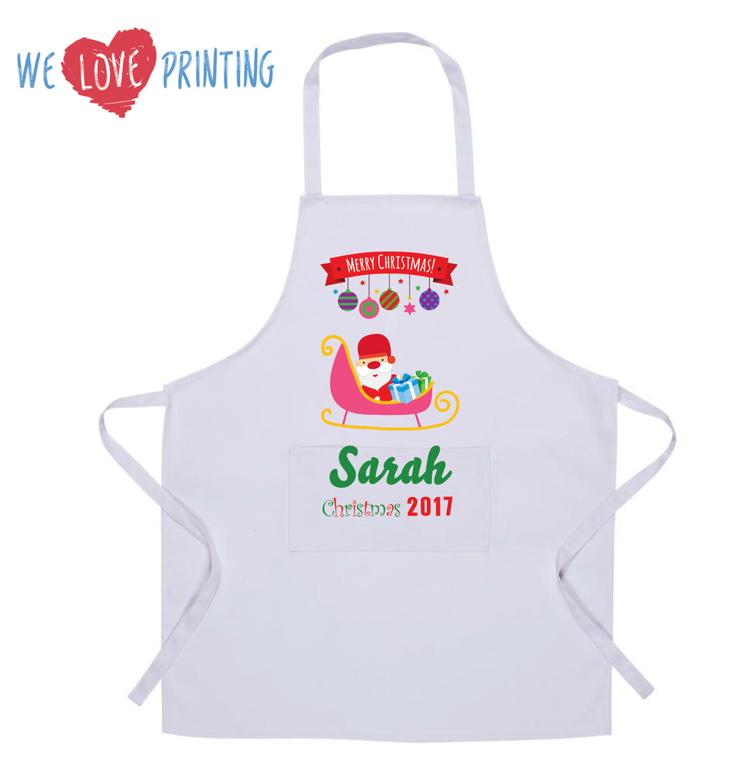 Personalised Christmas Aprons (Child)