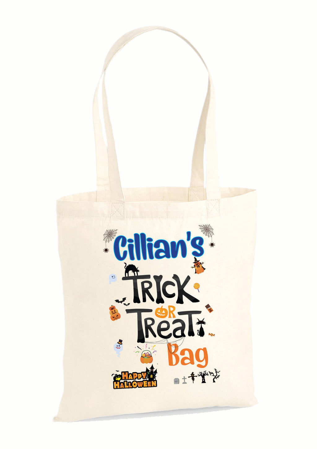 Personalised Halloween Trick or Treat Bags
