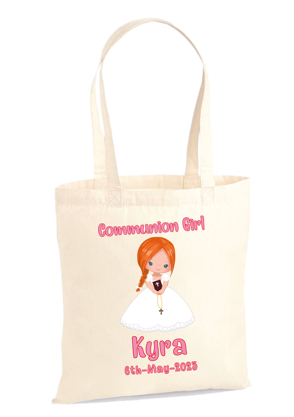 Personalised Communion Tote Bags