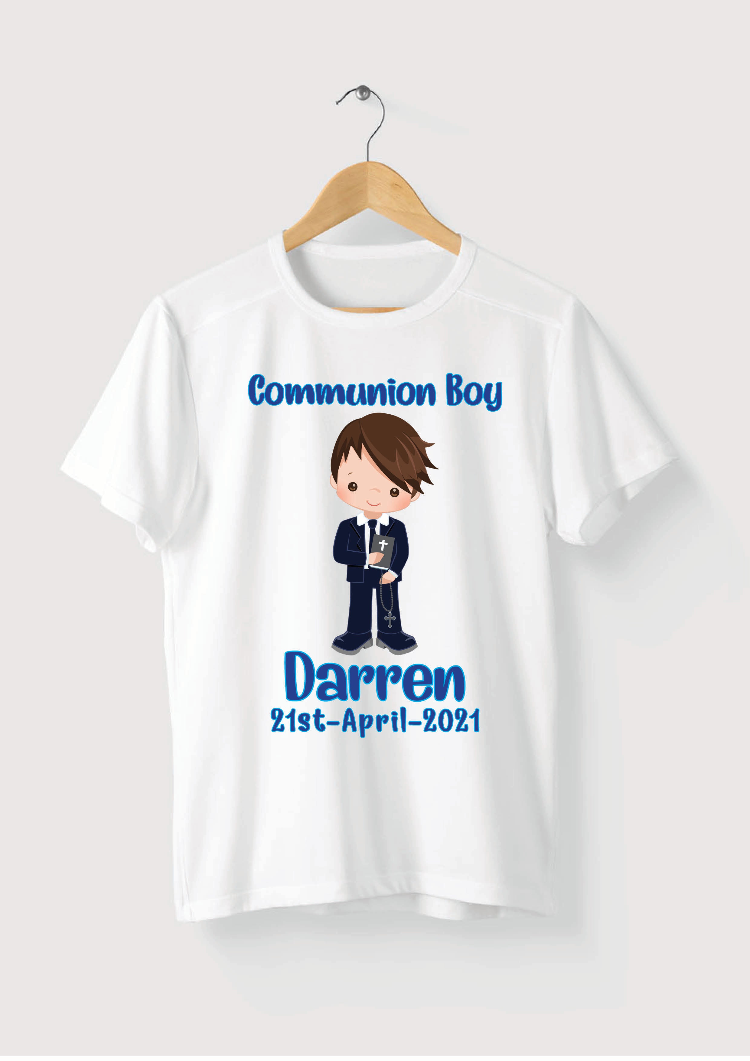 Personalised Communion T-shirt