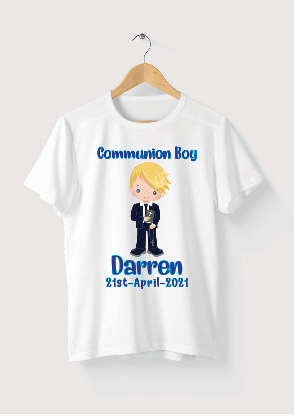 Personalised Communion T-shirt