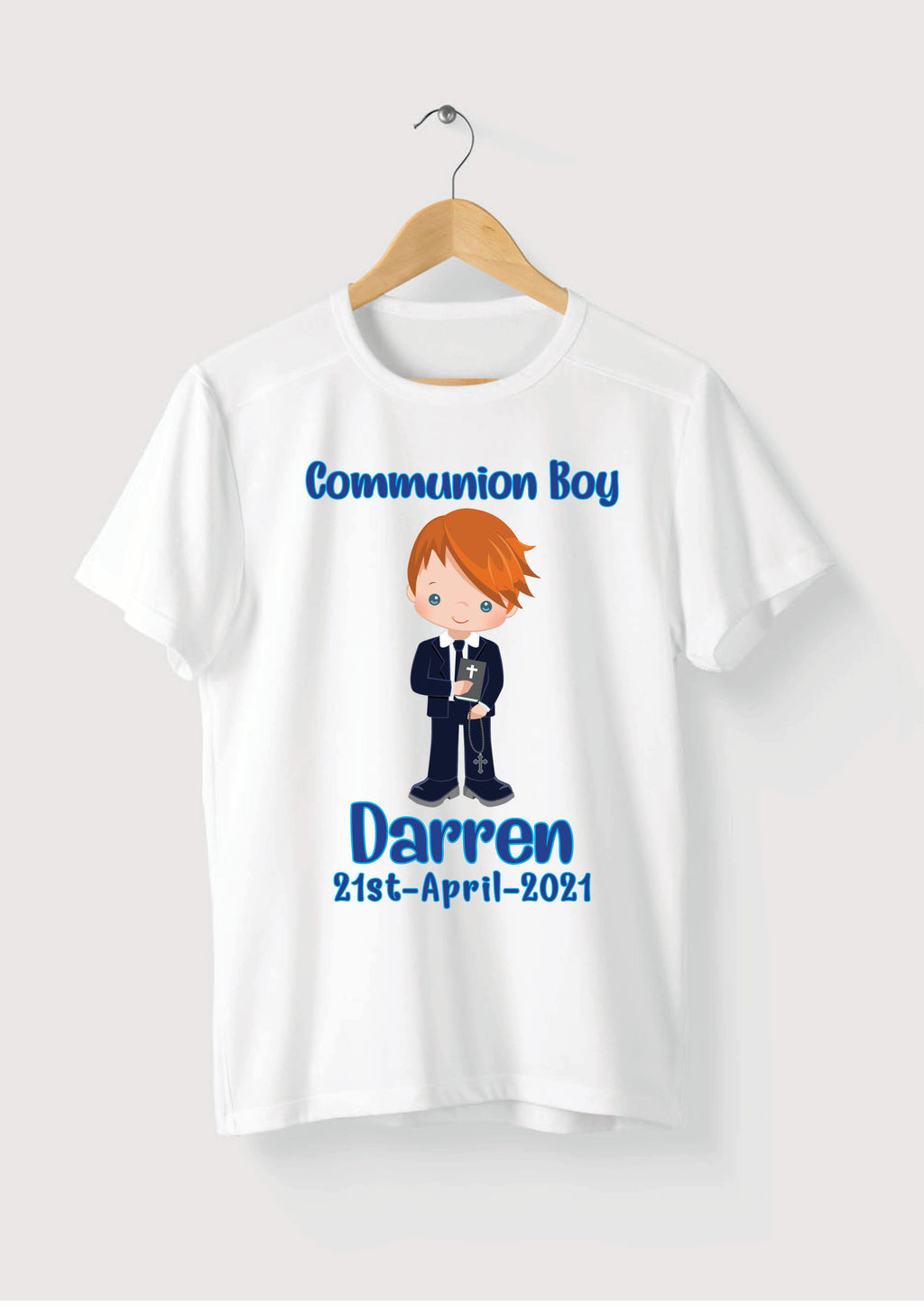 Personalised Communion T-shirt