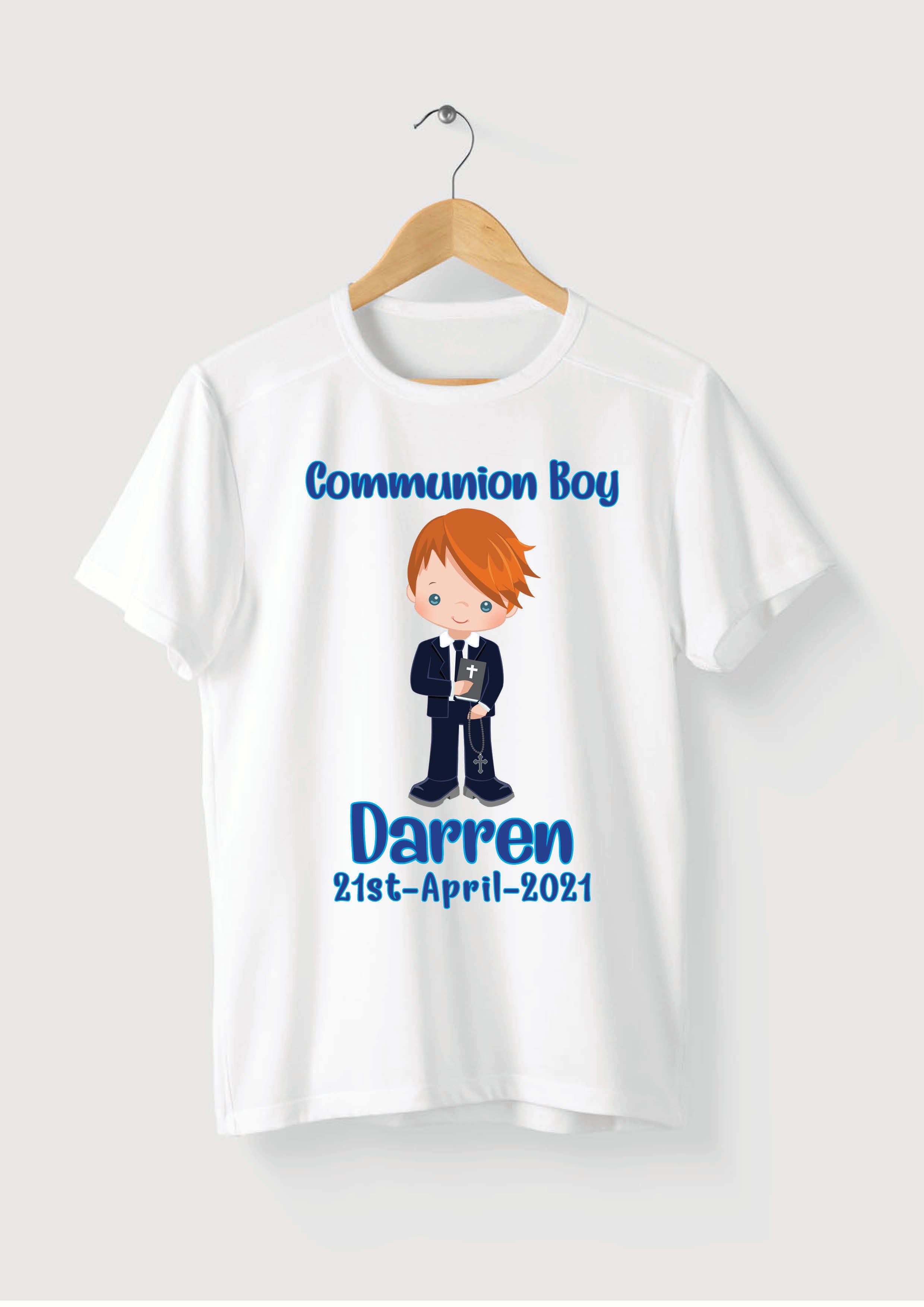 Personalised Communion T-shirt