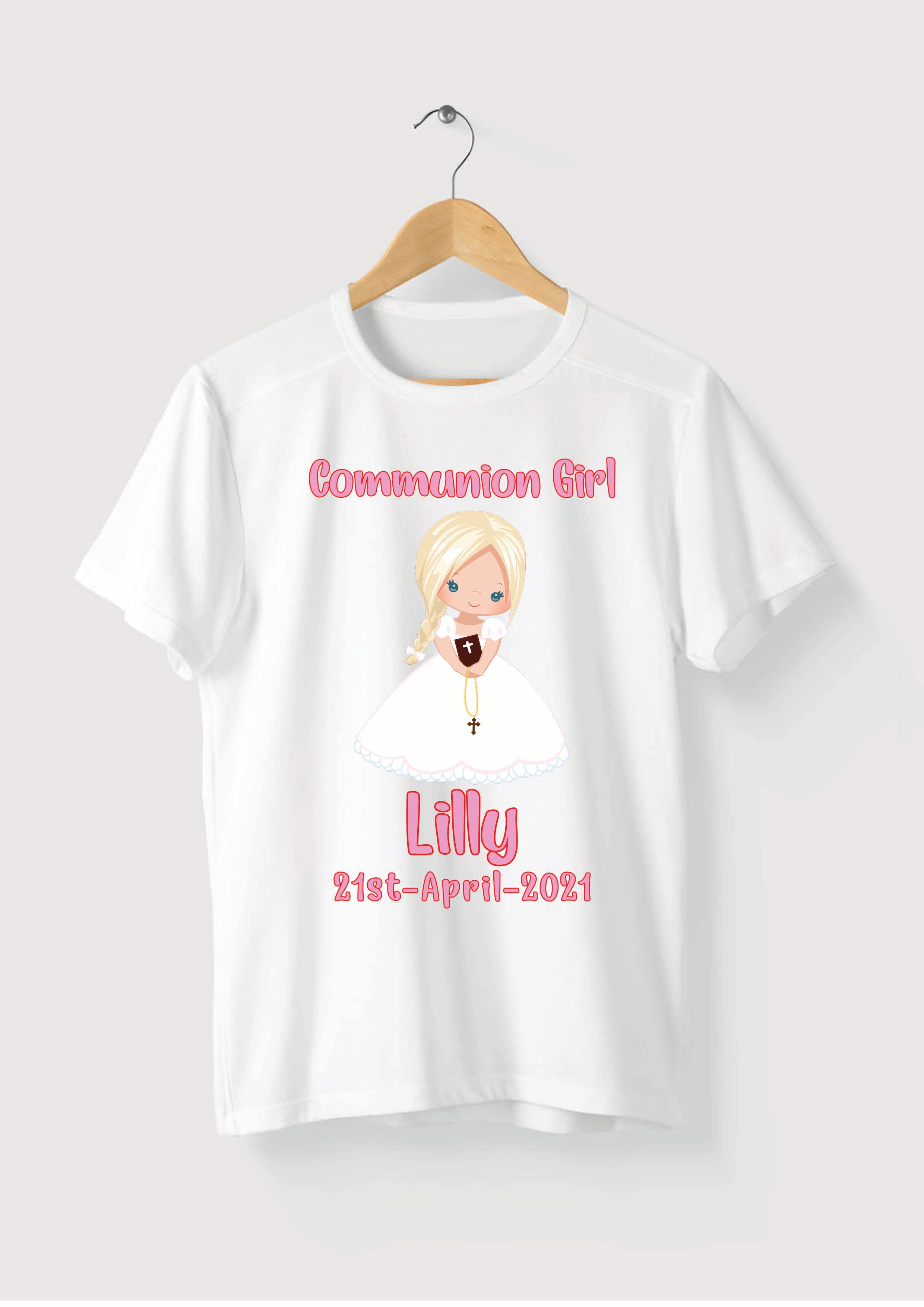 Personalised Communion T-shirt