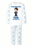 Personalised Communion Pyjamas - Blue Bear